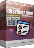 PrestaShop Customer Grid Pro - columns & layout of list of customers Shape your PrestaShop customer list: hide unused columns (filters removed too), add phone, order sta...